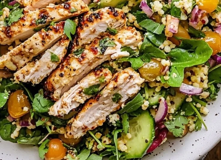 High Protein Jennifer Aniston Salad