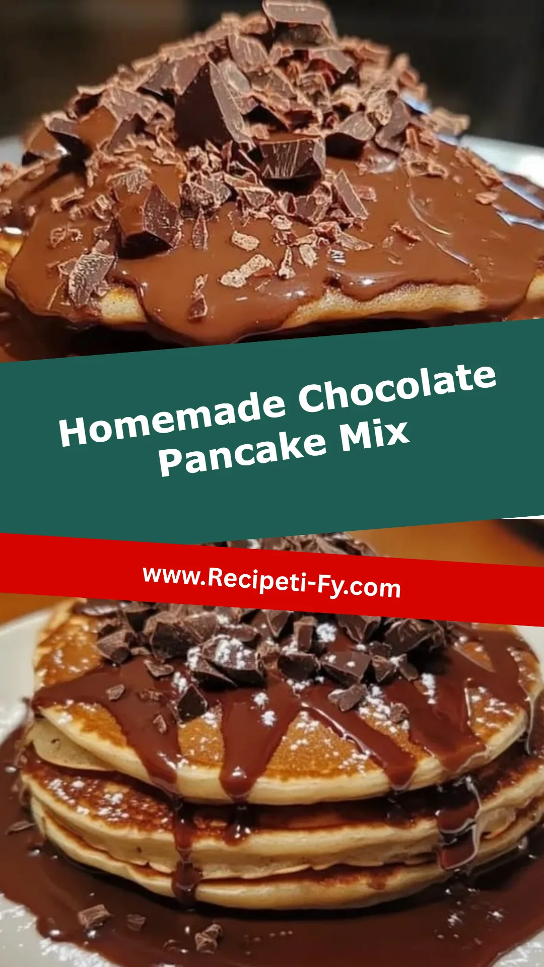 Homemade Chocolate Pancake Mix