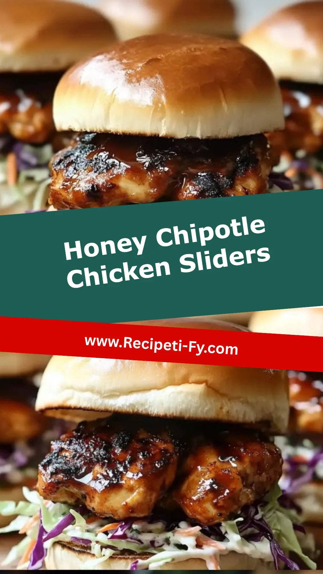 Honey Chipotle Chicken Sliders