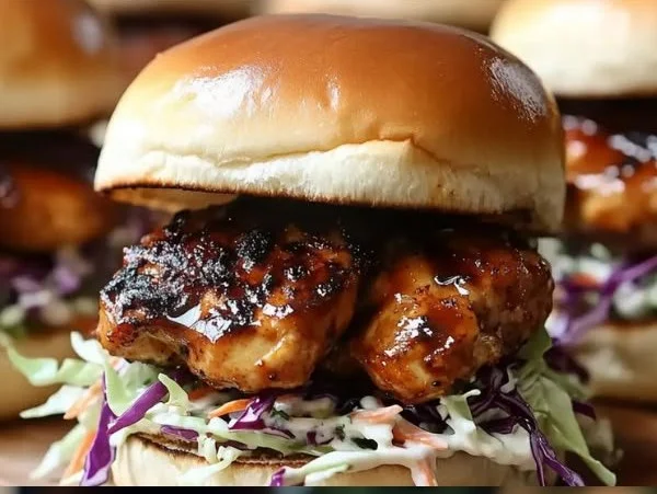 Honey Chipotle Chicken Sliders