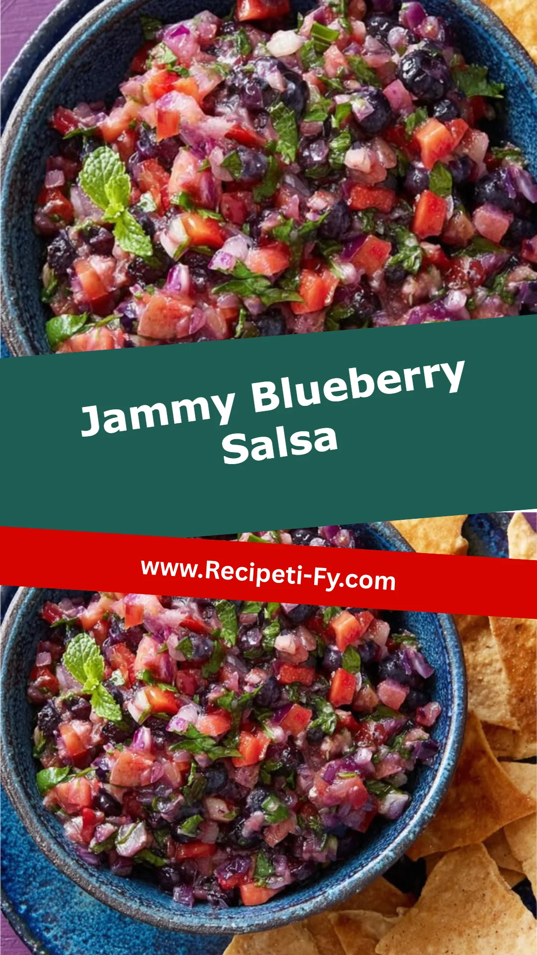 Jammy Blueberry Salsa