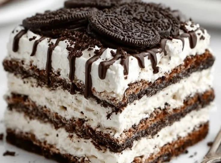 No-Bake Ice Cream Sandwich Cake