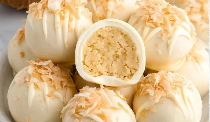 Pineapple Coconut Truffles