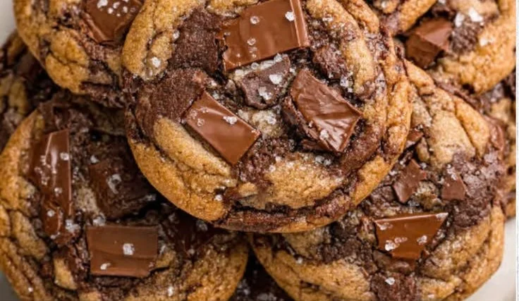 Salted Caramel Chocolate Cookies