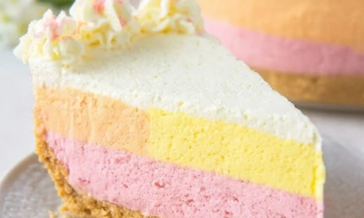 Summer Jello Layered Pie