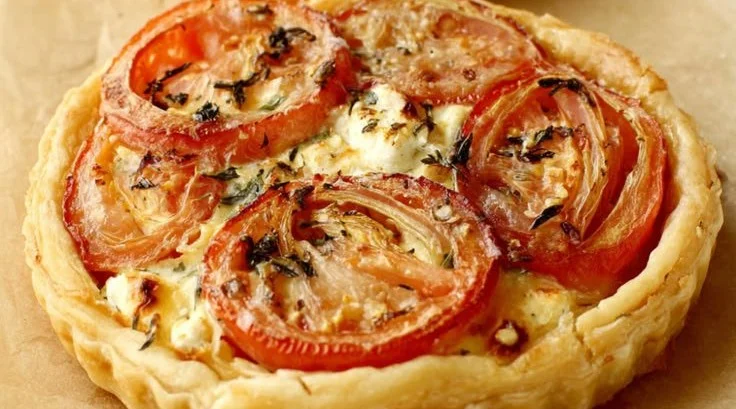 Tomato and Goat Cheese Tart