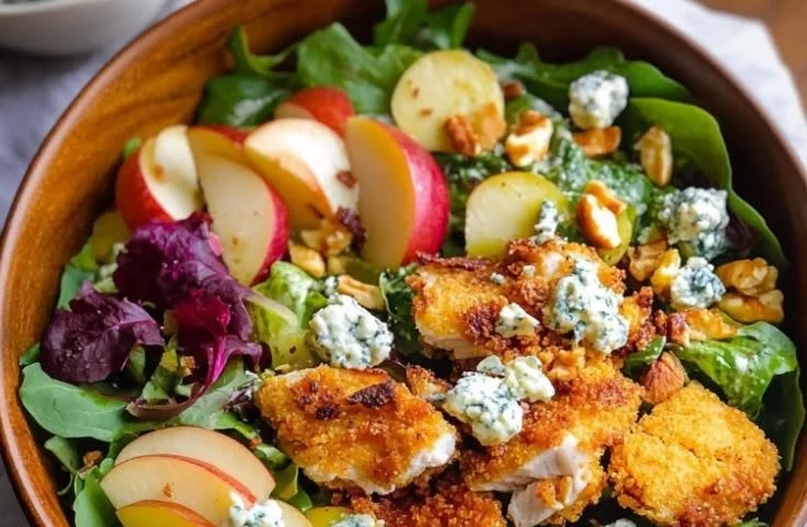Colorful Fall Harvest Salad with seasonal veggies and grains