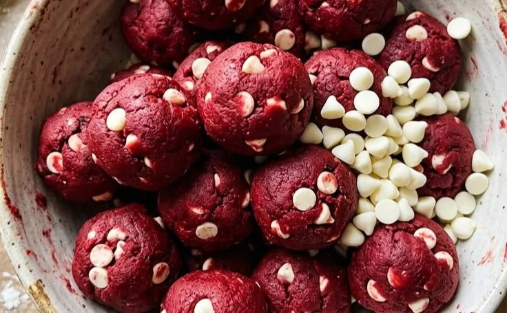 Delicious no-bake Cocoa Cream Cheese Treats arranged on a plate.